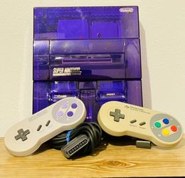 Super Nintendo Amethyst Edition