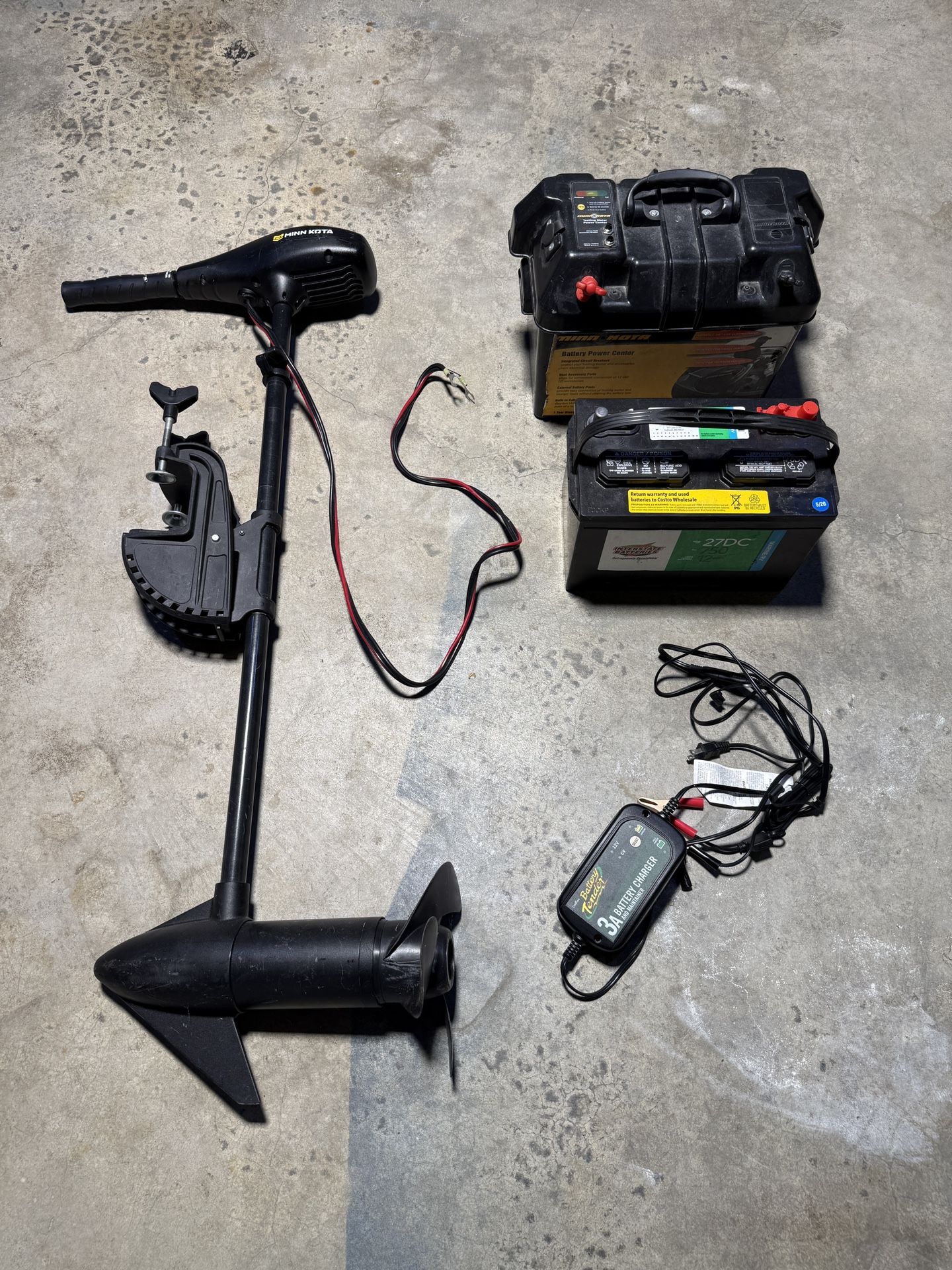 Minn Kota Endura Max 55lb Thrust Motor Package