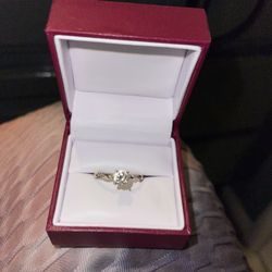 Radiant  Diamond Engagement Ring