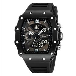 ACW2398-005 - Activa X Invicta  Men's Digital Watch - 44.3mm, Black