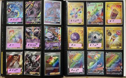 Pokemon Card Binder Collection Fullart Wotc Holo Ex Gx Mega Vmax Promo Topps  Secret Rare for Sale in Oakland Park, FL - OfferUp