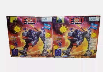 Rare Exo Squad Marsala Figure With Exowalking Light Attack E-Frame Motorized NEW