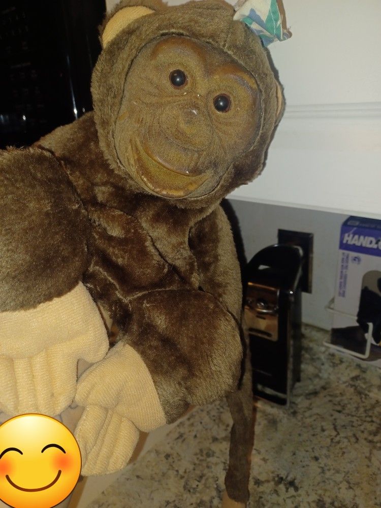 Hand Puppet Monkey