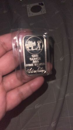 1 oz Silver Bar Sealed