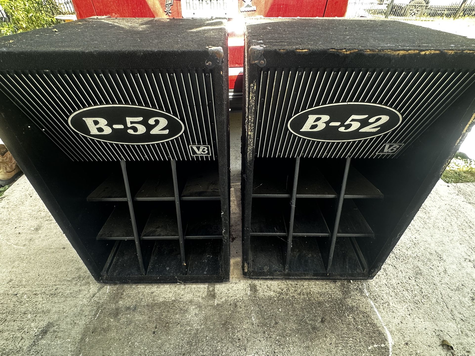 B-52 V3 Subwoofers
