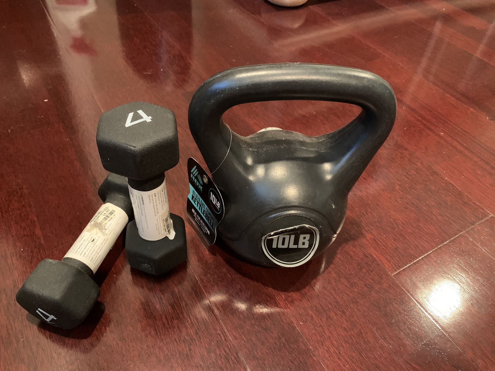 New Weights-lbs 4 And 10
