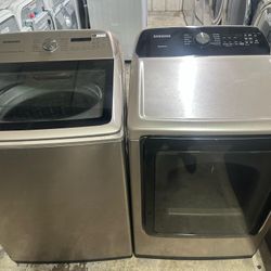 Samsung Washer Large Capacity Dryer Eléctric Nice Set 