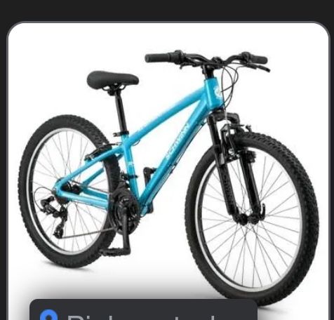 200$ Huffy Bike 24” Mountain Bike 