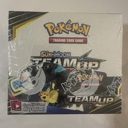 Pokemon Team Up Sun And Moon Booster Box New Sealed