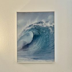 Large Framed Wave Picture