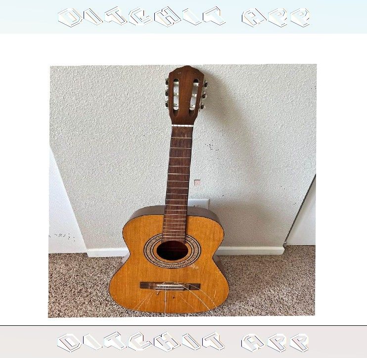 effect lay Acoustic Guitar Beautiful Music and Expert Craftsmanship
