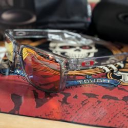 Oakley Holbrook Sunglasses Clear/Red