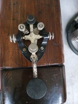 Antique Vintage Morse Code Key $20