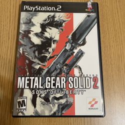 PS2 Metal Gear Solid 2