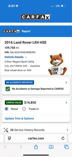 2016 Land Rover LR4
