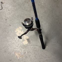 fishing rod and reel