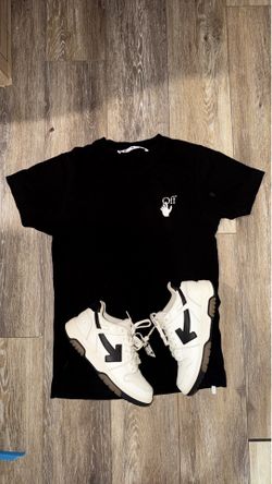 Off-White Spray Marker Slim Tee 'Black/White'