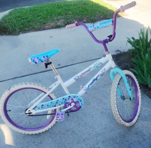 Kids Bike β Purple/Teal