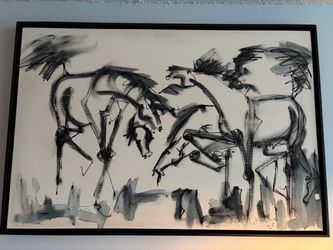 Neith Nevelson Original Acrylic on Canvas Painting