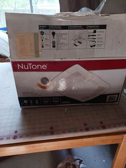 NuTone 765HL Ventilation Fan with Light and Heater