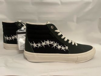 VANS MN SKATE SK8-HI Splatter Green/Black High Top Skateboarding Sneakers 2024