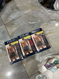 Polo Boxers Medium ($15 Each)