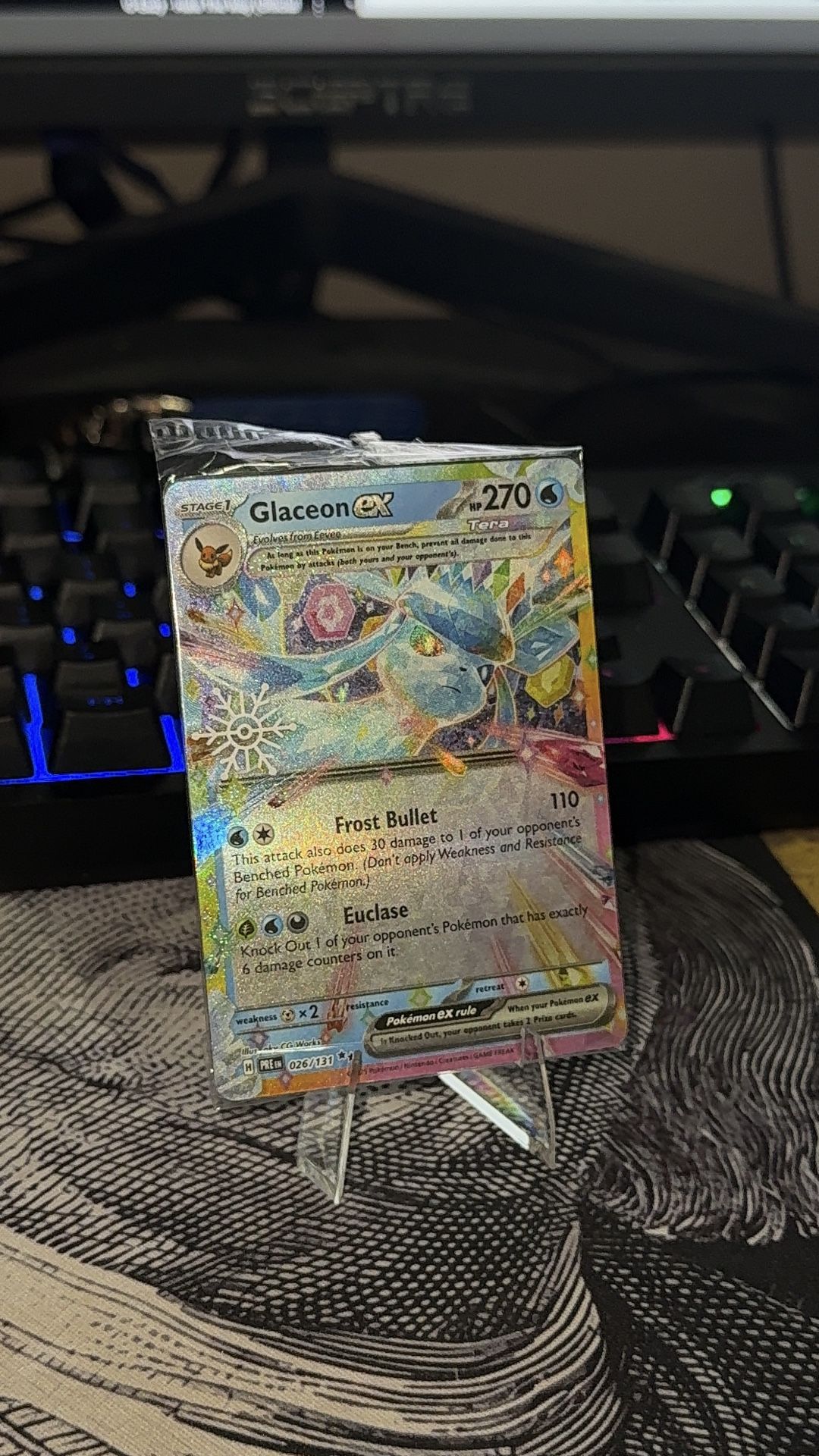 Glaceon Prismatic Evolution SEALED 