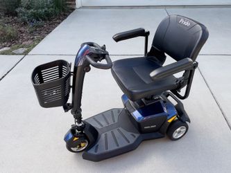 Pride Go-Go S50LX 3-Wheel Travel Scooter with CTS Suspension