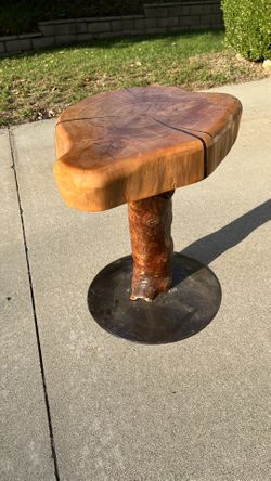 Rustic Wooden Side Table