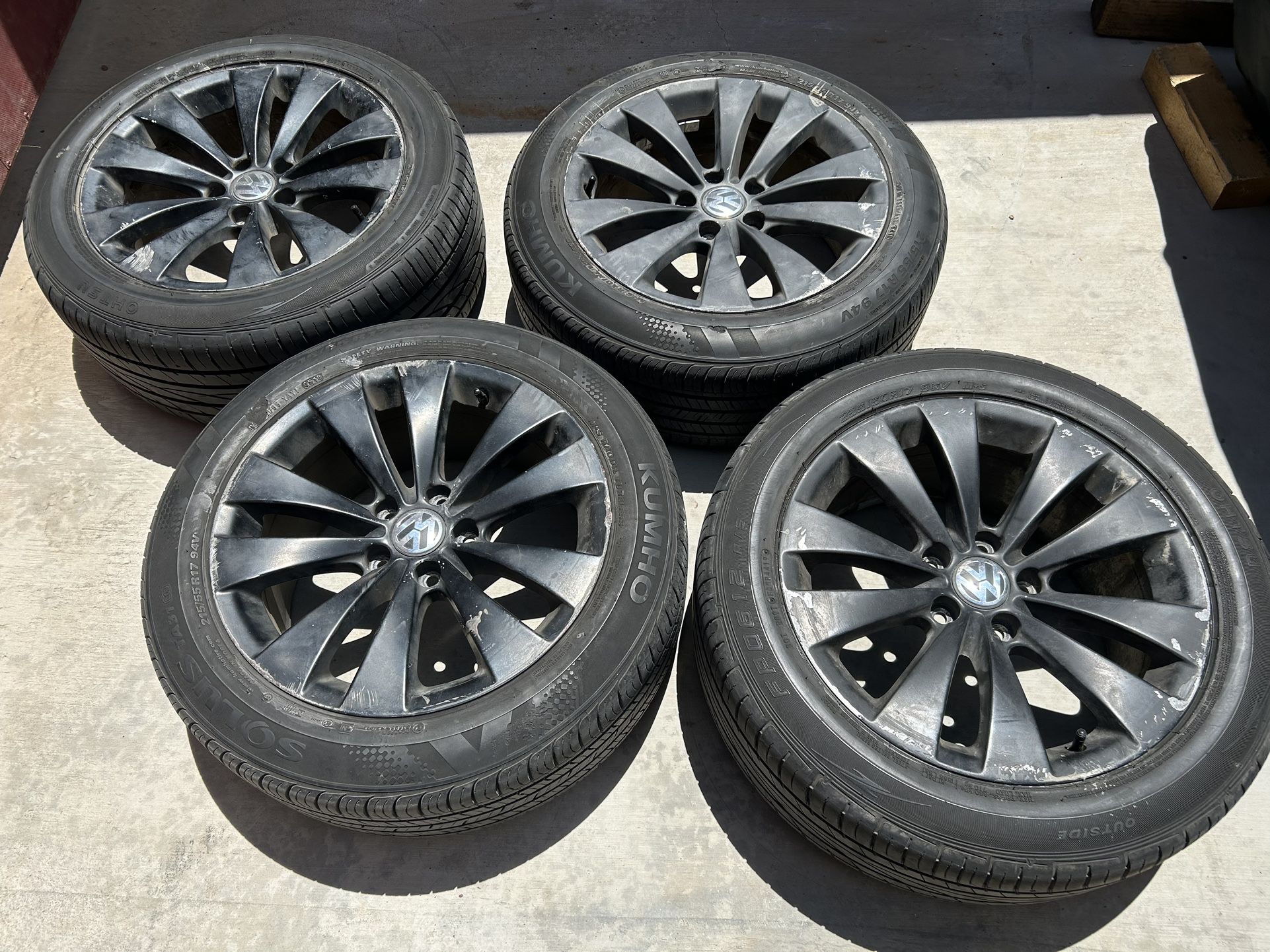 Volkswagen Wheels And Tires