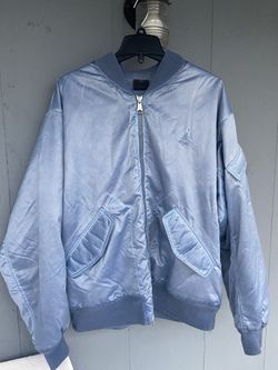 Nike Jordan Essentials Renegade Bomber Jacket NC Blue XL 