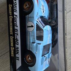 SHELBY COLLECTIBLES LEGEND SERIES 1:18 "1966 FORD GT40 MKII