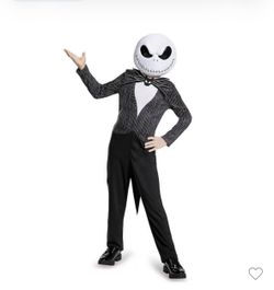 Jack Skellington Kids Costume Size M