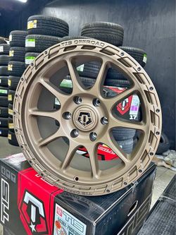 TIS OFF-Road 563 Bronze 17” 6x135 Wheels 33” RT Tires Package Deal Fits Ford F-150,FINANCE AVAILABLE