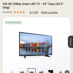 Samsung 42in Smart TV