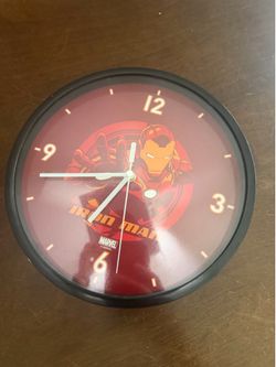 Iron man clock