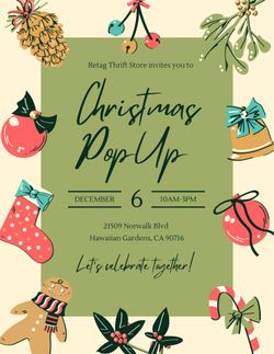 Christmas Pop Up