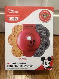 Brand New Dash Disney Waffle Maker 