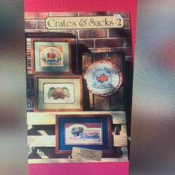 Crates & Sacks 2 Cross Stitch Design Book