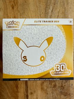 Pokémon TCG 30th Celebration Elite Trainer Box