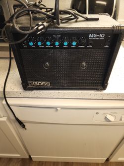 Boss MG-10 Amplifier Good Deal 60.00