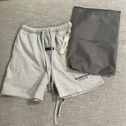 ESSENTIALS “Fear of GOD” Dark Oatmeal Sweatshorts