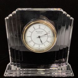 Waterford Crystal Metropolitan Mantle Clock 