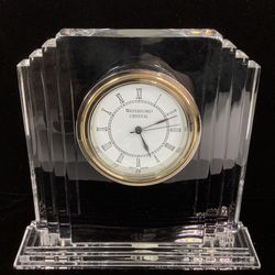 Waterford Crystal Metropolitan Mantle Clock 