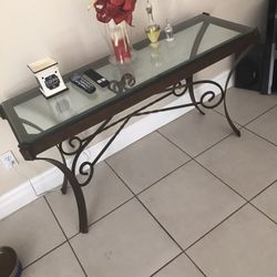 Glass tables 