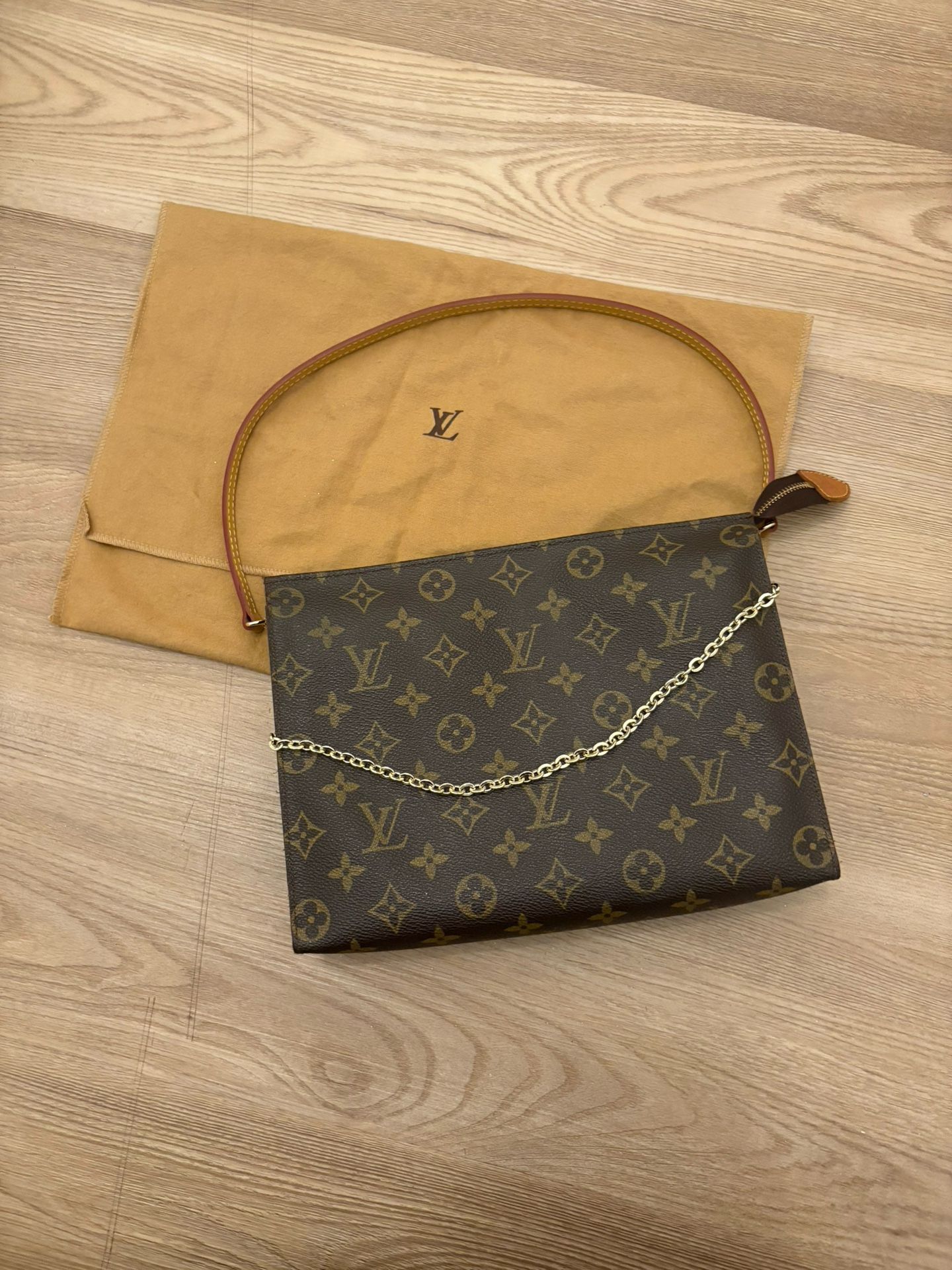 Louis Vuitton LV Shoulder Bag Chantilly GM Brown Monogram