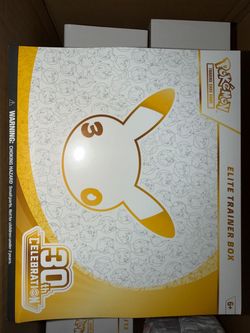 Pokemon 30th Celebration Elite Trainer Box - ME: 30th Celebration (30C) ETB