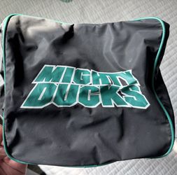 MIGHTY DUCKS DUFFLE BAG Rare Vintage Gym Bag NHL Anaheim Ducks Hockey VGHC Violent Gentlemen