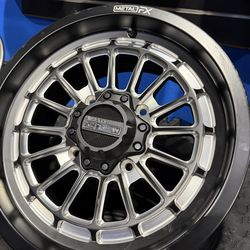 ON-Sale Metal FX 15x7 4x137 4x156 wheels & 32x10-R15 tires for 4 lug SXS UTV (We Finance)