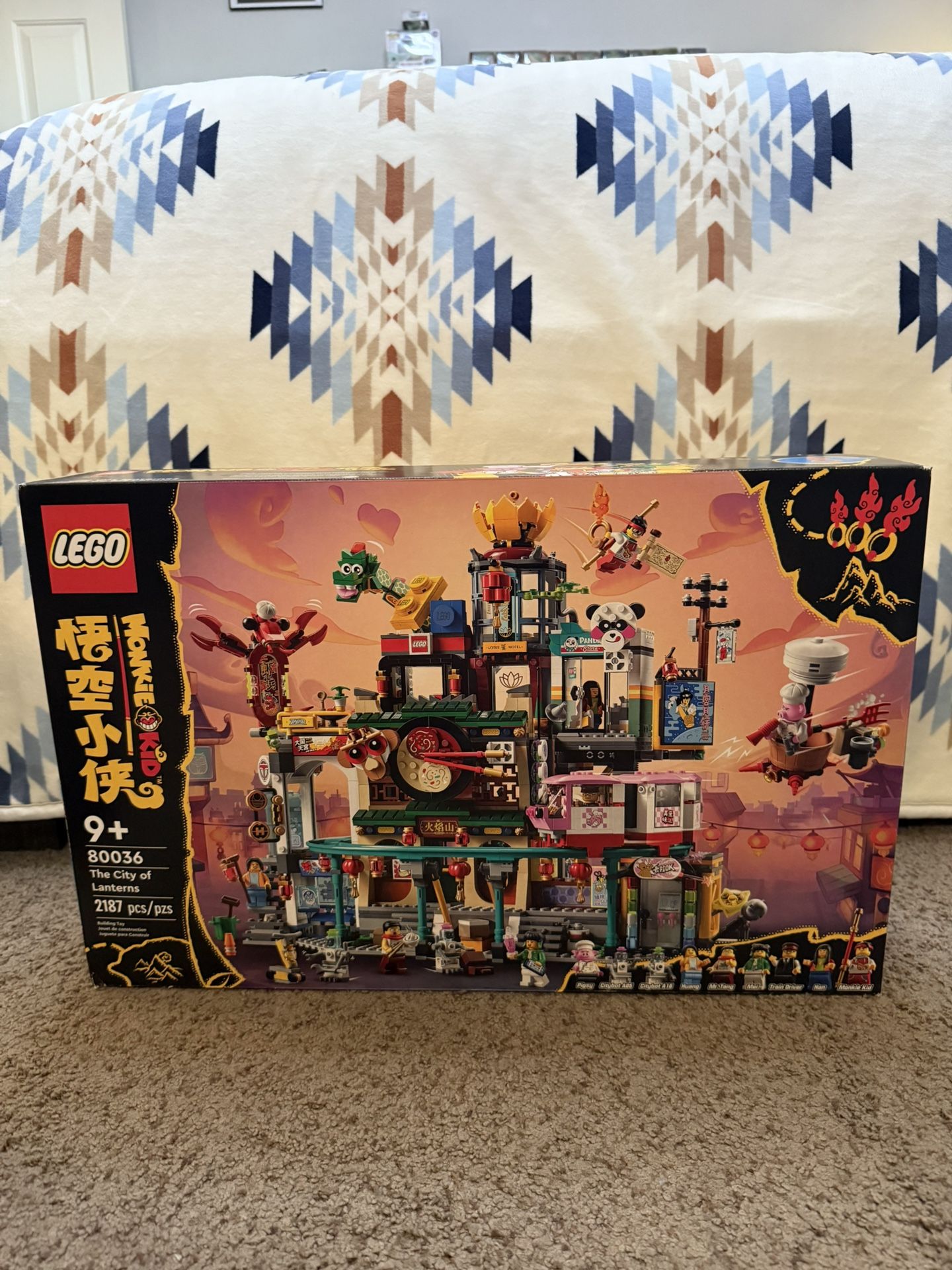 Monkie kid Lego City Of Lanterns 80036